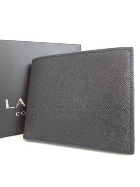 Authentic Lanvin Bi-fold Wallet leather[Used]